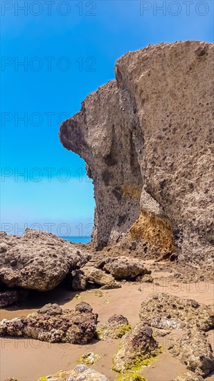 Monsul beach in Cabo de Gata Natural Park