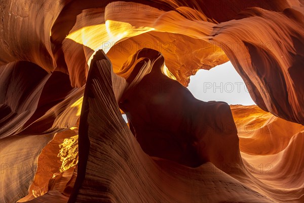 Awesome shapes in Lower Antelope Arizona. United States