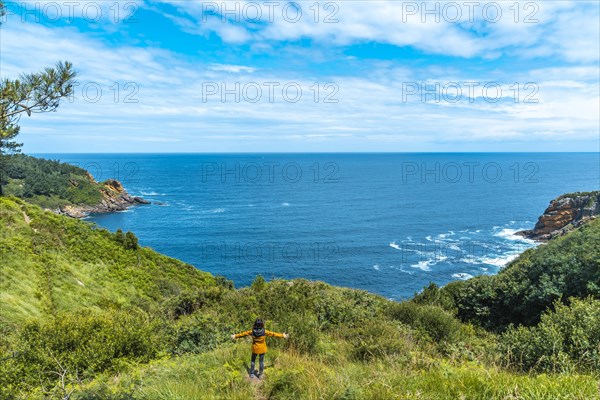 Monte Ulia in the city of San Sebastian