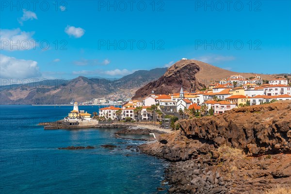 Coastal village of Canical in Madeira. Fishing port