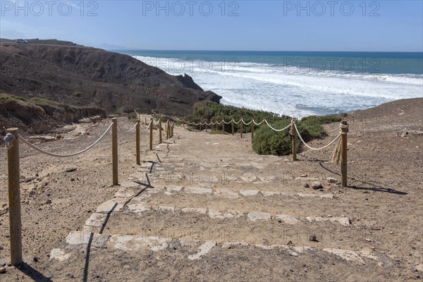 Stairs to the beach