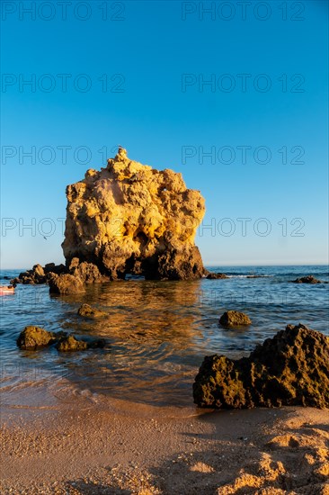 Beautiful beach at Praia dos Arrifes