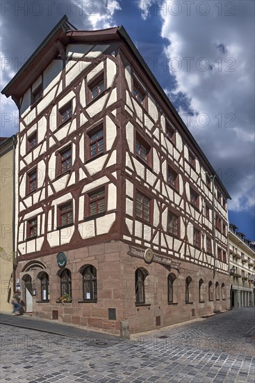 Four-storey half-timbered house 1437