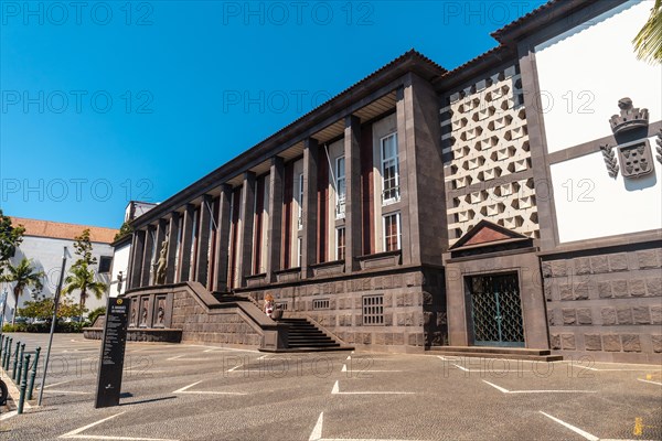 Palace of Justice of Funchal in Funchal. Madeira