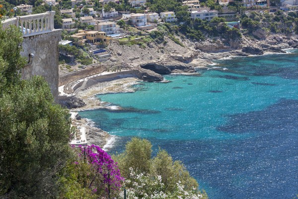 Cala Llamp bay near Port d'Andratx in the southwest of the island