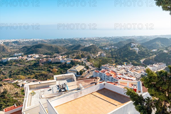 Views from the viewpoint of the Castle of Mojacar