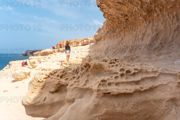 Geopark on the path to the caves of Ajuy