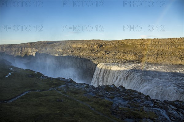 Top of Dettifoss Waterfall