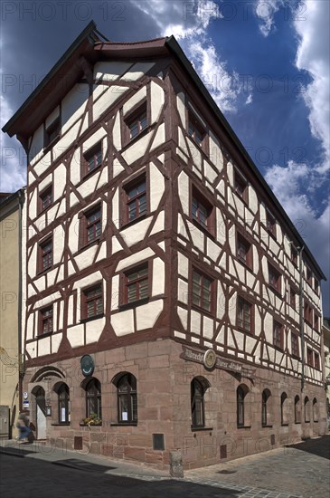 Four-storey half-timbered house 1437