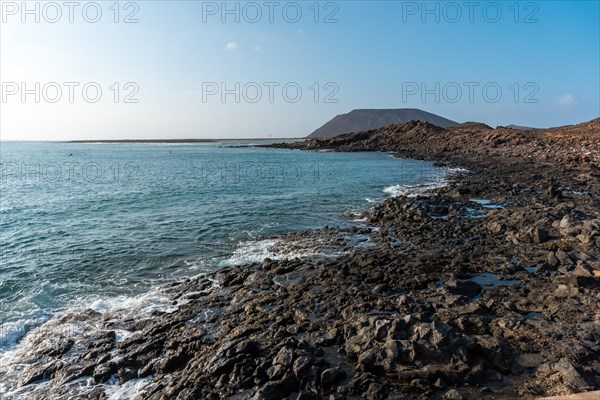 Gemstone coves on Isla de Lobos