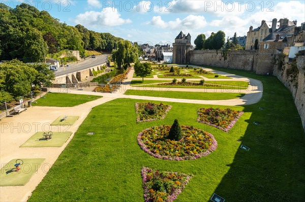 Vannes coastal medieval town