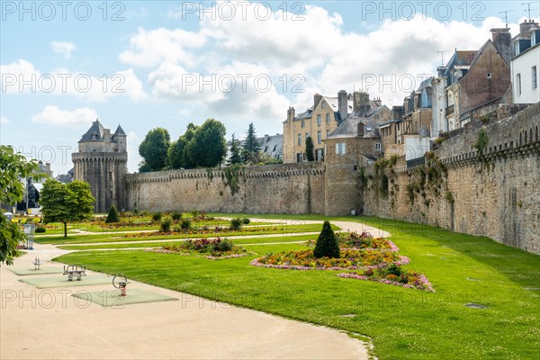 Vannes coastal medieval town