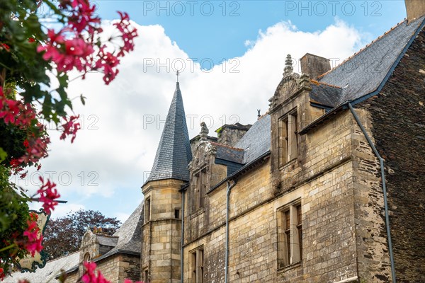 Church of the medieval village of Rochefort-en-Terre