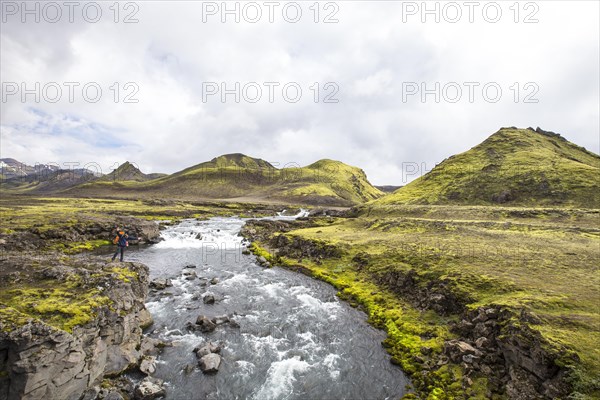 A large 54 km trekking river from Landmannalaugar