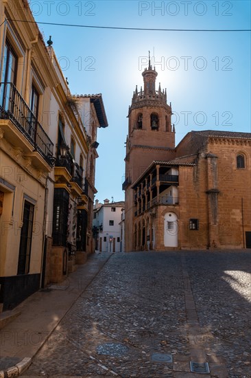 Church of Santa Maria la Mayor in the historic center of Ronda