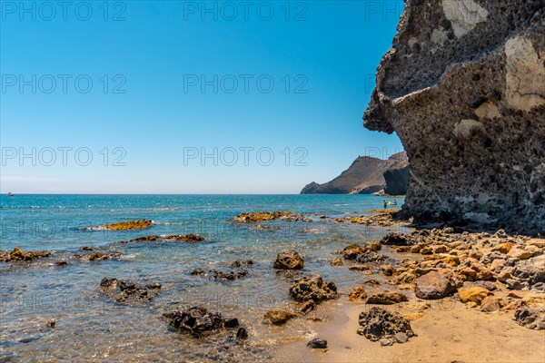 Monsul beach in Cabo de Gata Natural Park