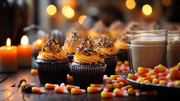 Halloween cupcakes