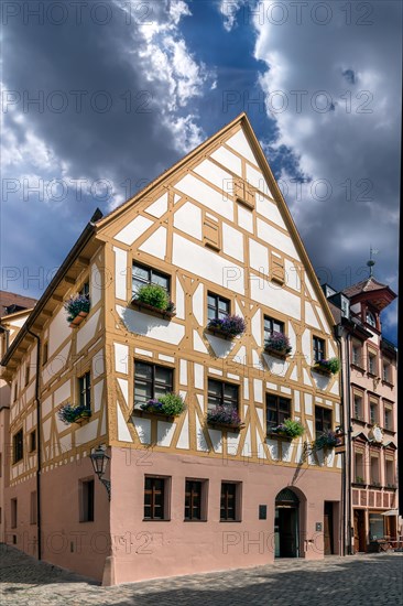 Historic half-timbered house