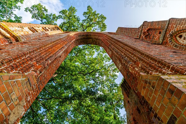 Ruin of Cistercian abbey Kloster Eldena