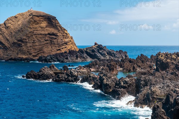 Porto Moniz coastal village