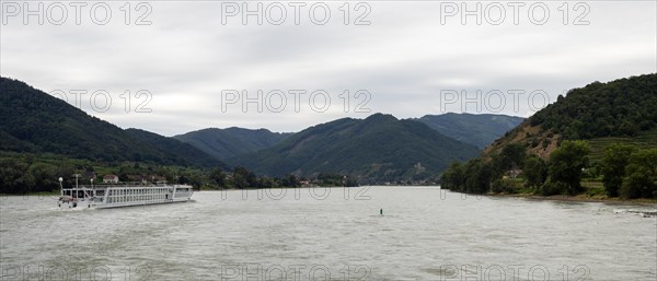 River cruise ship on the Danube