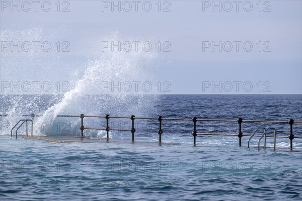 Seawater swimming pools