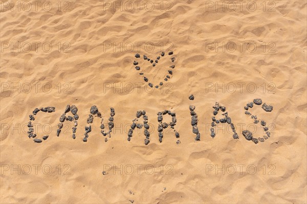 I love the Canary Islands with black stones on the beach of the dunes of the Natural Park of Corralejo