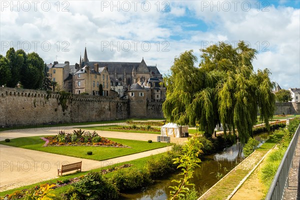 Vannes coastal medieval town