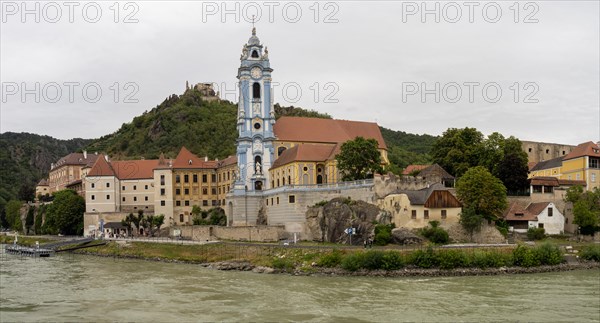 Baroque church of Duernstein Abbey