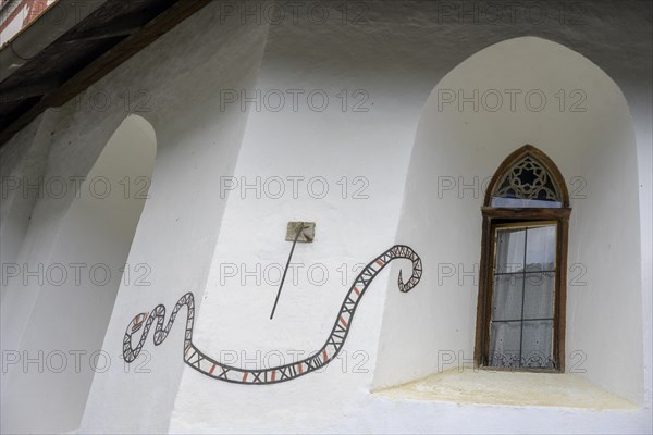 Parish Church of Saint Anthony with serpentine sundial