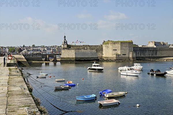 Port and Ville Close in Concarneau