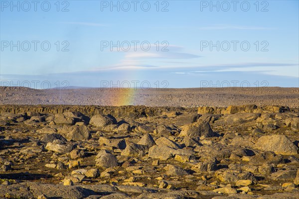 Top of Dettifoss Waterfall