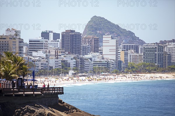 Leblon district and Praia do Leblon beach