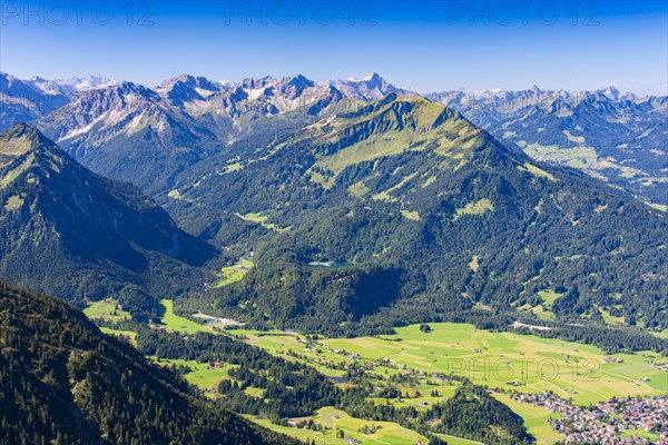 Panorama from the Gaisalphorn