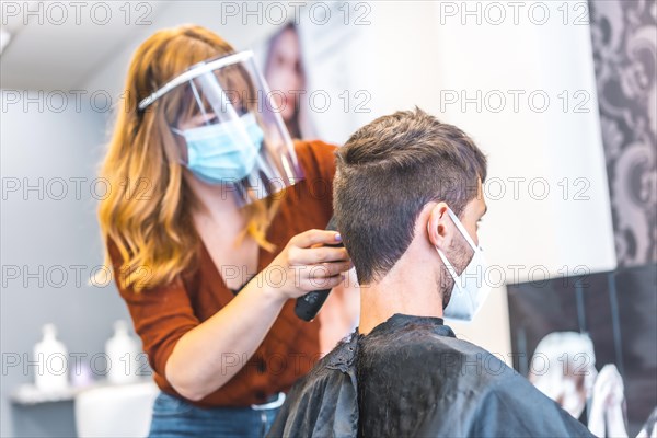 Opening of hairdressing salons after the coronavirus pandemic