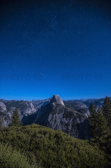 Glacier point a starry night