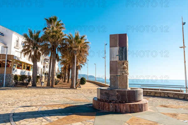 Fountain of Europe on the coast of the town of Nerja