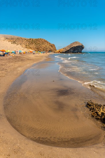 Monsul beach in Cabo de Gata Natural Park