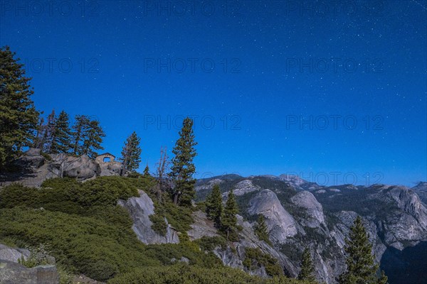 Glacier point a starry night