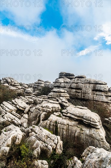 Precious stones at the top of Torcal de Antequera