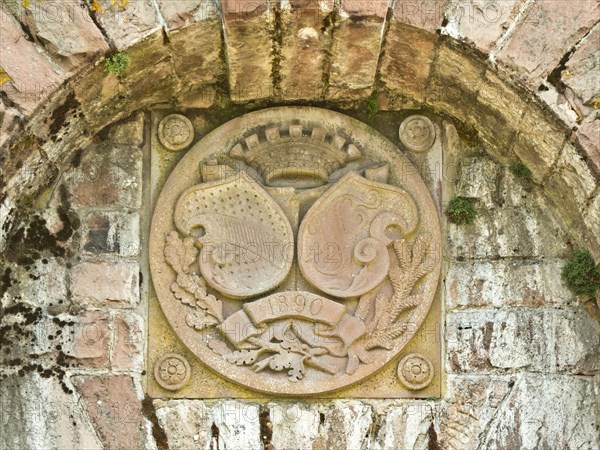 Coat of arms on the Friedrichs Tower