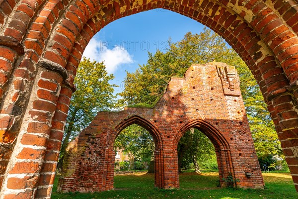 Ruin of Cistercian abbey Kloster Eldena