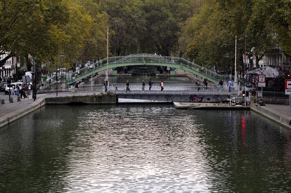 Footbridges over the Canal Saint-Martin