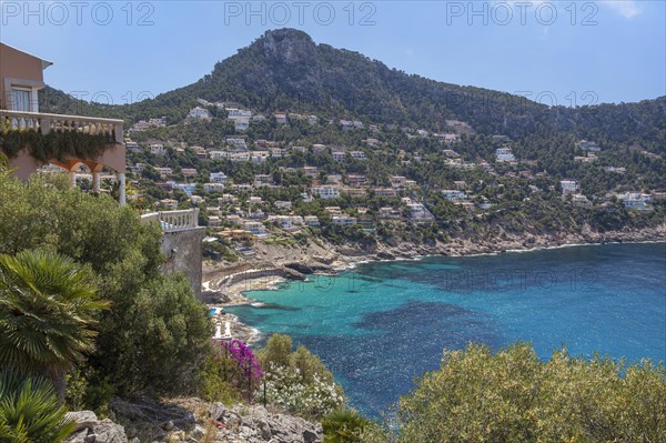 Cala Llamp bay near Port d'Andratx in the southwest of the island