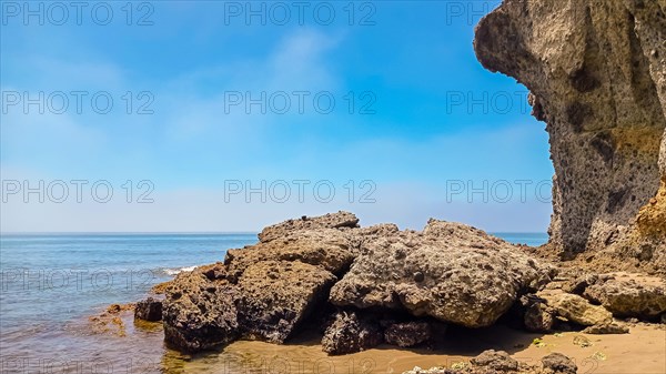 The most famous Monsul beach in the Natural Park