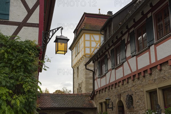 Half-timbered houses