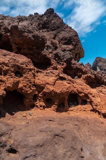 Ponta de Sao Lourenco in the rock formations