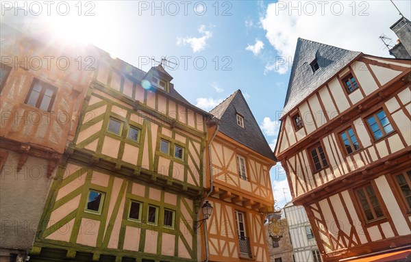 Vannes coastal medieval town