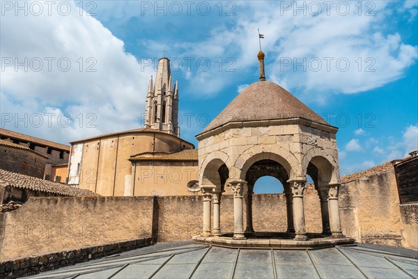 Girona medieval city