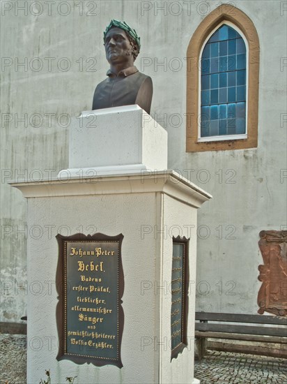 Hebel bust at Hebelhaus